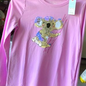 Cat & Jack koala long sleeve shirt